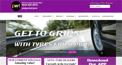 Desktop Screenshot of philipwhitetyres.com