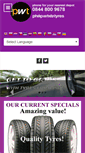 Mobile Screenshot of philipwhitetyres.com